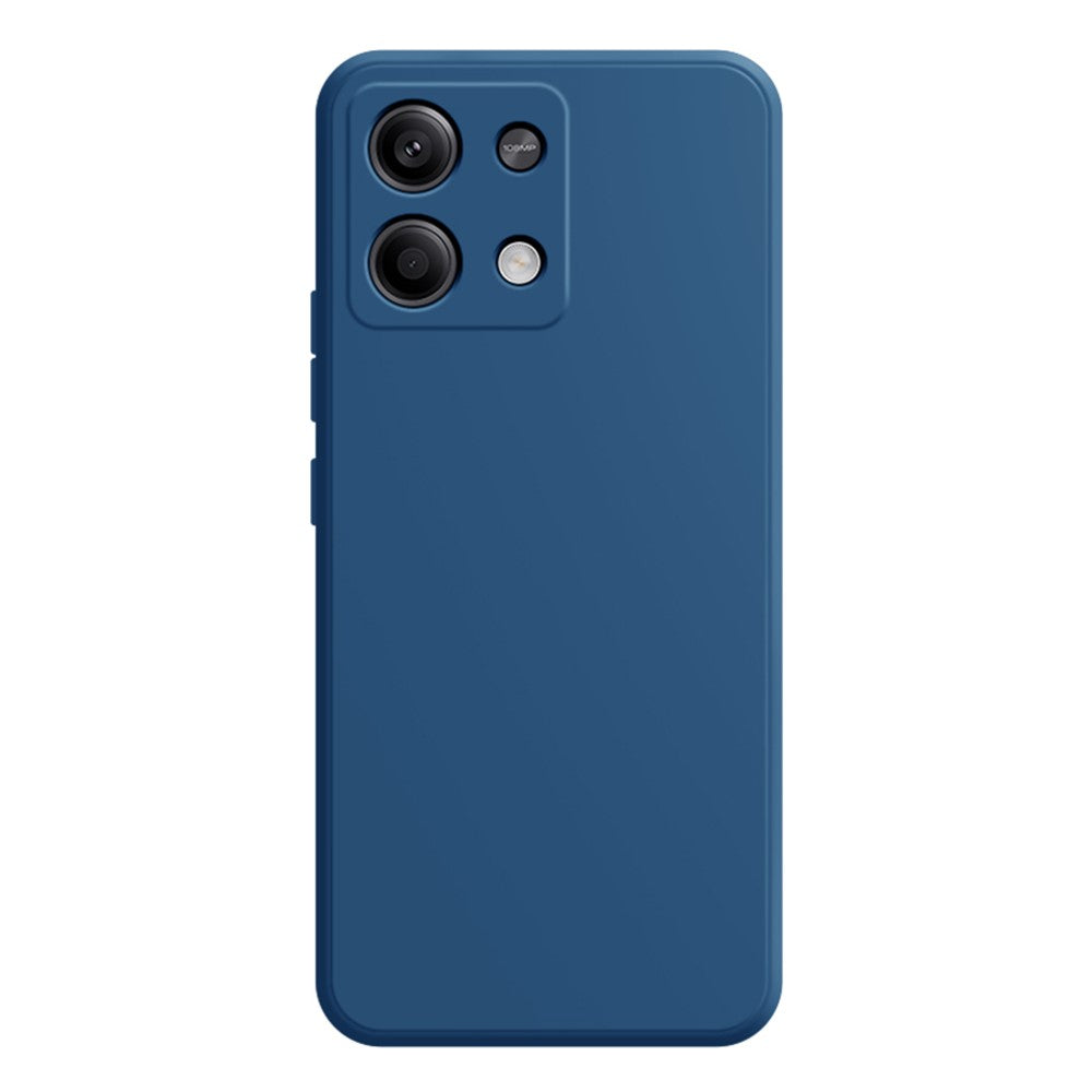 For Xiaomi Redmi Note 13 5G Case Shockproof TPU Phone Cover with Straight Edge
