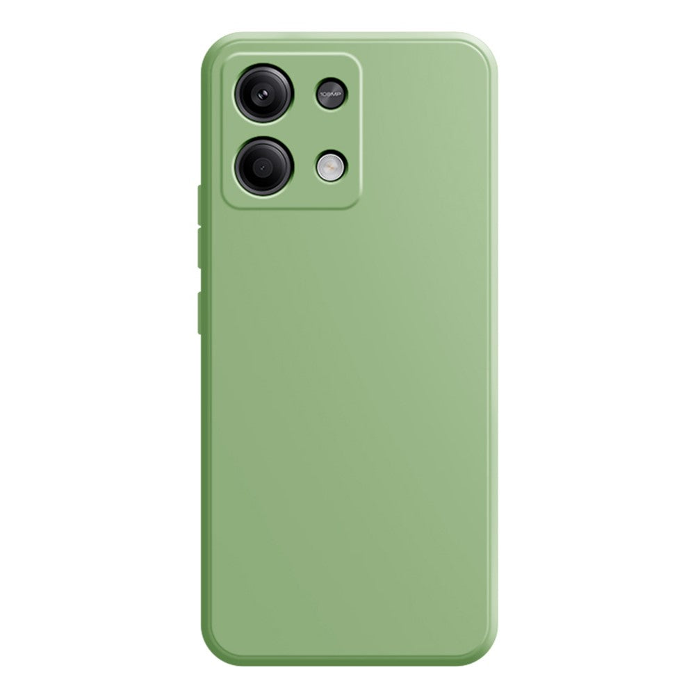 For Xiaomi Redmi Note 13 5G Case Shockproof TPU Phone Cover with Straight Edge