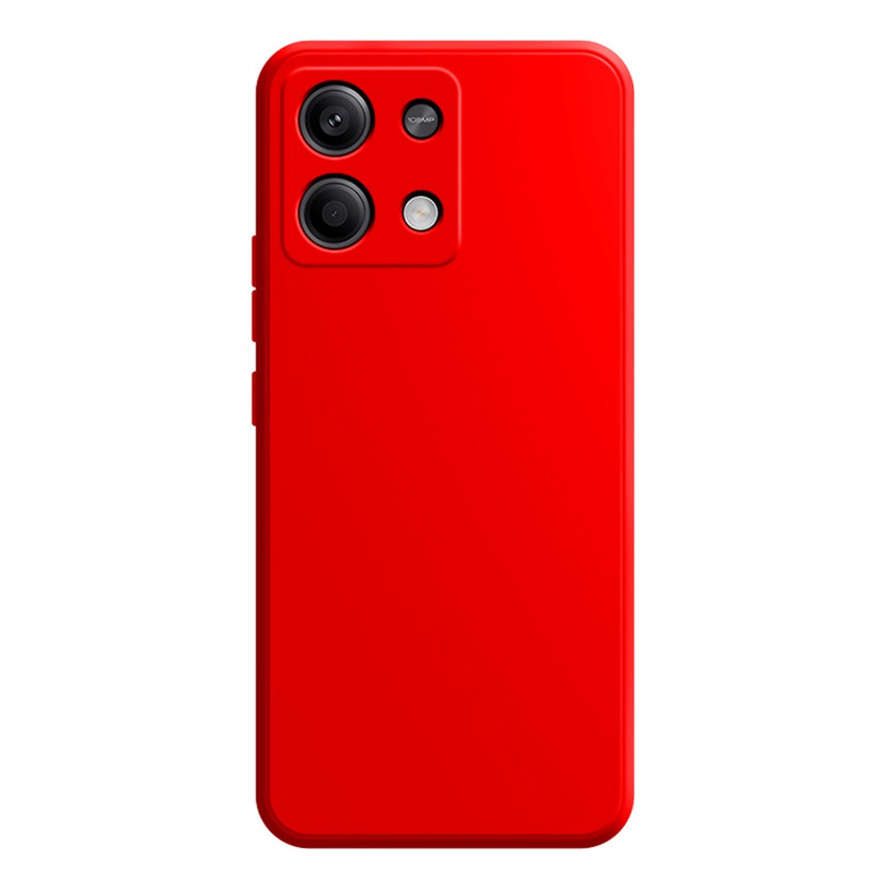 For Xiaomi Redmi Note 13 5G Case Shockproof TPU Phone Cover with Straight Edge