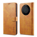 LC.IMEEKE For Honor X50 5G Case Calf Texture PU Leather Stand Wallet Phone Cover
