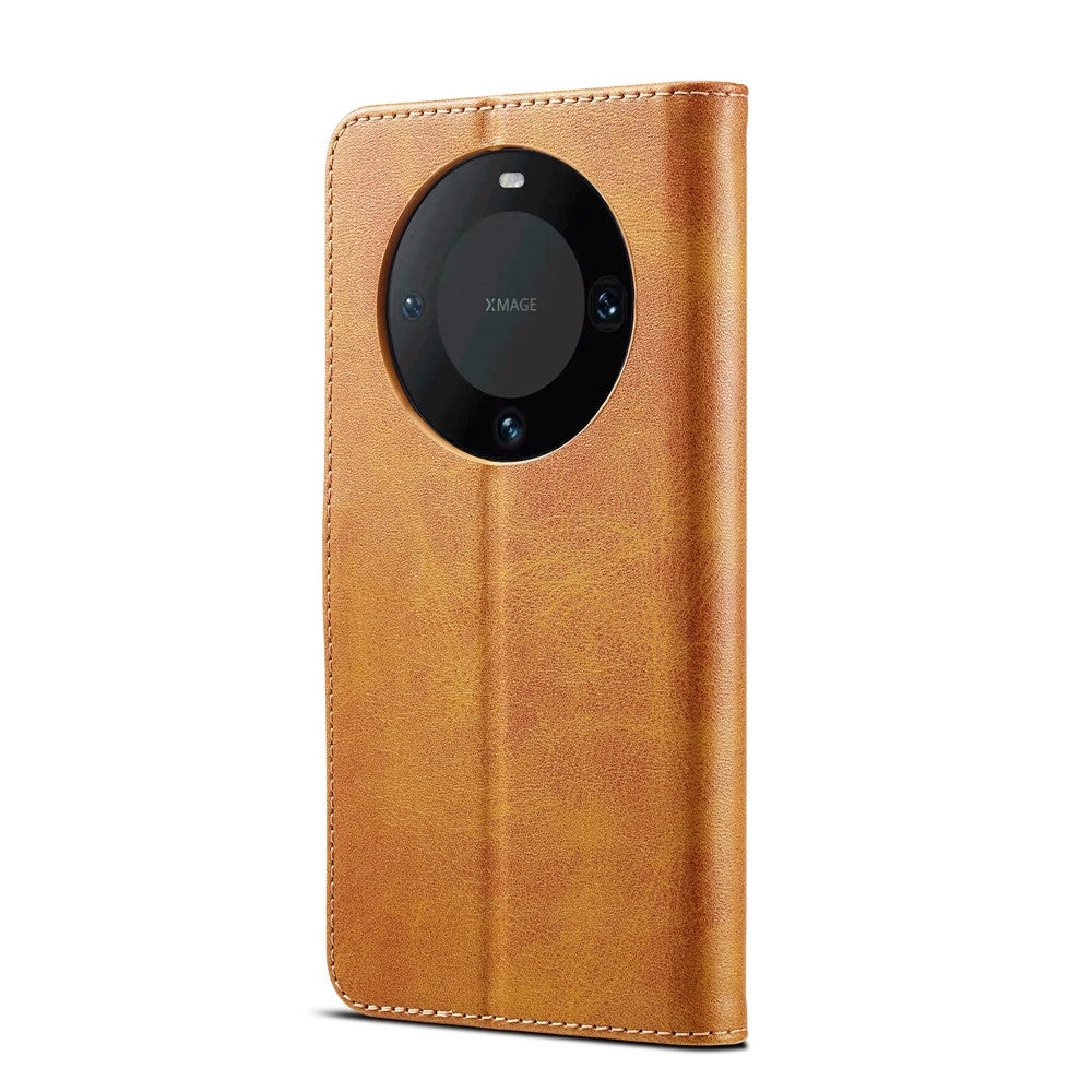 LC.IMEEKE For Honor X50 5G Case Calf Texture PU Leather Stand Wallet Phone Cover