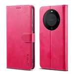 LC.IMEEKE For Honor X50 5G Case Calf Texture PU Leather Stand Wallet Phone Cover