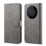LC.IMEEKE For Honor X50 5G Case Calf Texture PU Leather Stand Wallet Phone Cover
