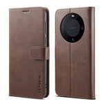 LC.IMEEKE For Honor X50 5G Case Calf Texture PU Leather Stand Wallet Phone Cover
