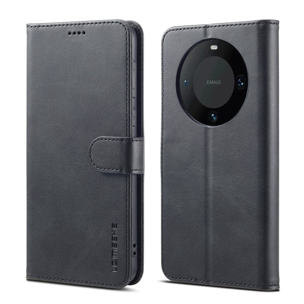 LC.IMEEKE For Honor X50 5G Case Calf Texture PU Leather Stand Wallet Phone Cover