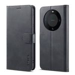 LC.IMEEKE For Huawei Mate 60 Pro+ / Mate 60 Pro Calf Texture Phone Case PU Leather Stand Wallet Cover