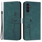 Til Samsung Galaxy A55 5G Magnetisk Telefoncover Hudvenligt PU Læder Pungcover