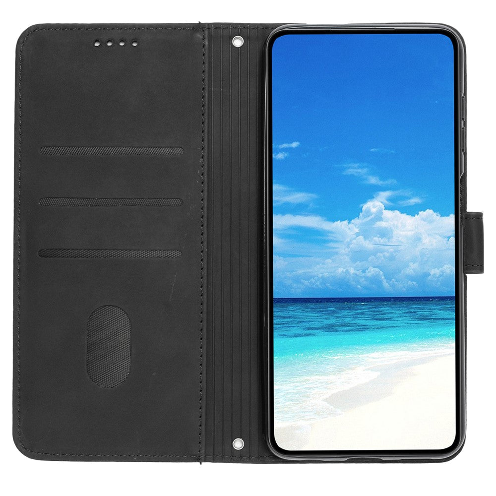 Xiaomi Redmi K70E 5G / Poco X6 Pro 5G Plånboksfodral Magnetiskt Skin-touch PU-läder + TPU mobilskal