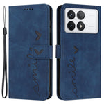 Xiaomi Redmi K70E 5G / Poco X6 Pro 5G Plånboksfodral Magnetiskt Skin-touch PU-läder + TPU mobilskal