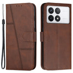For Xiaomi Redmi K70E 5G / Poco X6 Pro 5G Wallet Case Leather Phone Cover Folding Stand