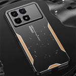For Xiaomi Redmi K70 Pro 5G Case Slim-Fit PC+TPU+Aluminum Alloy Cell Phone Cover