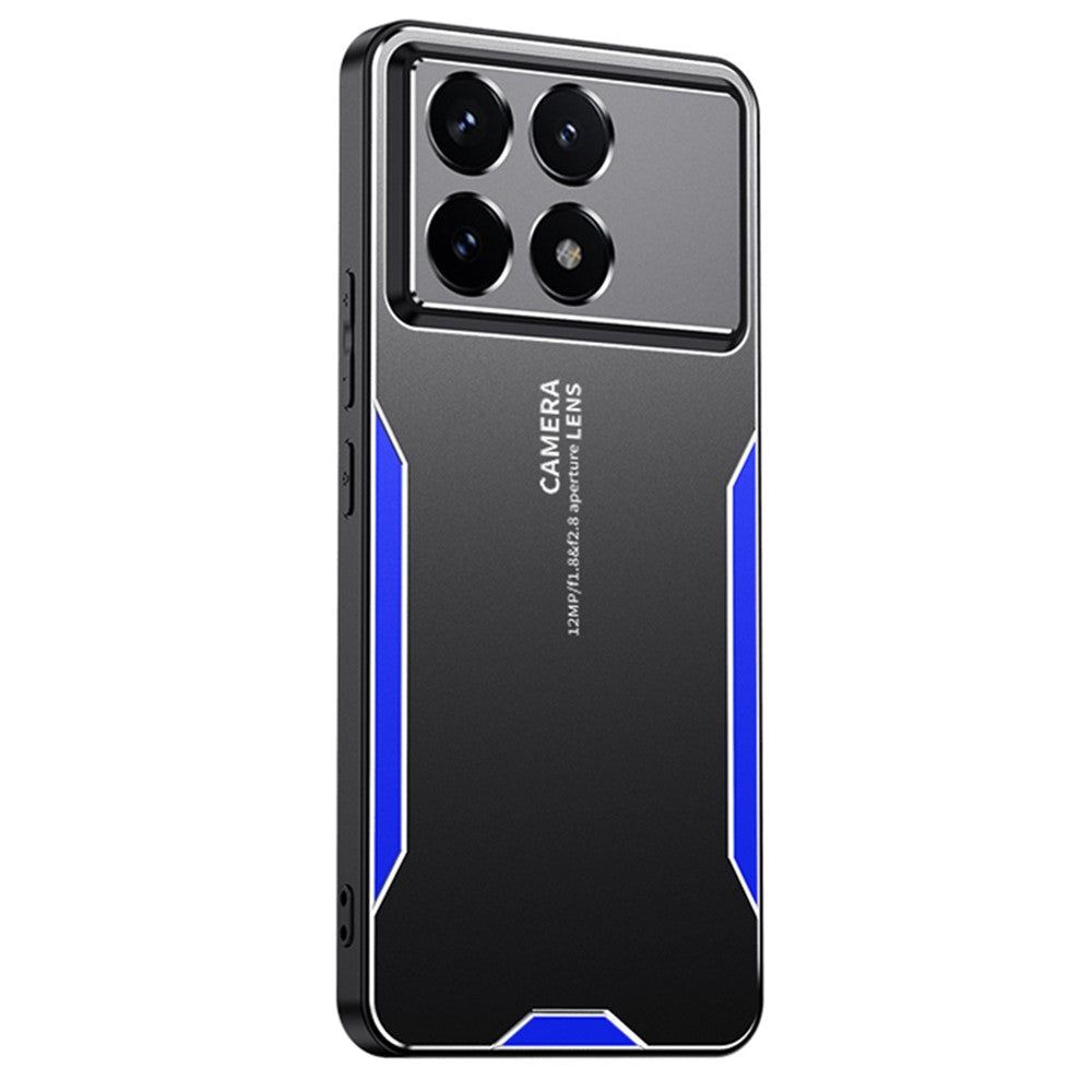 For Xiaomi Redmi K70 Pro 5G Case Slim-Fit PC+TPU+Aluminum Alloy Cell Phone Cover