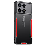 For Xiaomi Redmi K70 Pro 5G Case Slim-Fit PC+TPU+Aluminum Alloy Cell Phone Cover