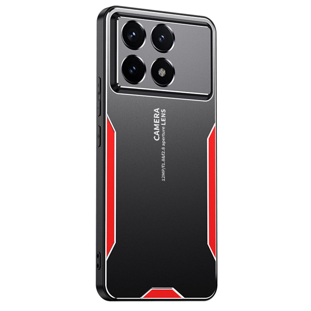 For Xiaomi Redmi K70 Pro 5G Case Slim-Fit PC+TPU+Aluminum Alloy Cell Phone Cover