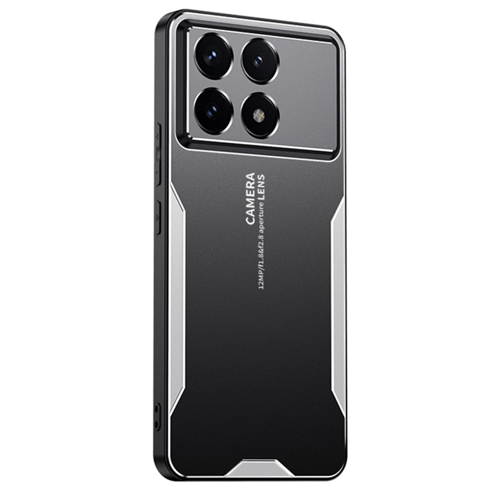 For Xiaomi Redmi K70 Pro 5G Case Slim-Fit PC+TPU+Aluminum Alloy Cell Phone Cover