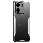For Xiaomi Redmi 13C 4G / Poco C65 4G Matte Phone Case Aluminium Alloy+PC+TPU