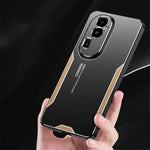 For Oppo Reno10 Pro+ 5G Phone Case Precise Cut-outs Aluminium Alloy Matte Back Cover