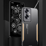 For Oppo A79 5G / A2 5G Phone Case Shockproof Tough Rugged Armor Aluminium Alloy Back Cover