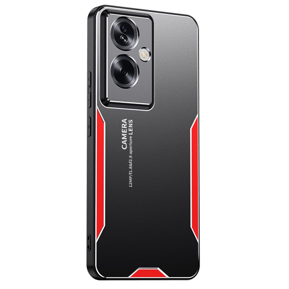 For Oppo A79 5G / A2 5G Phone Case Shockproof Tough Rugged Armor Aluminium Alloy Back Cover