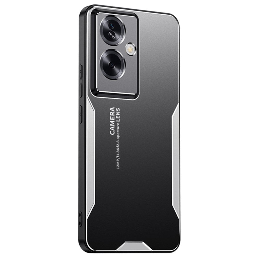 For Oppo A79 5G / A2 5G Phone Case Shockproof Tough Rugged Armor Aluminium Alloy Back Cover