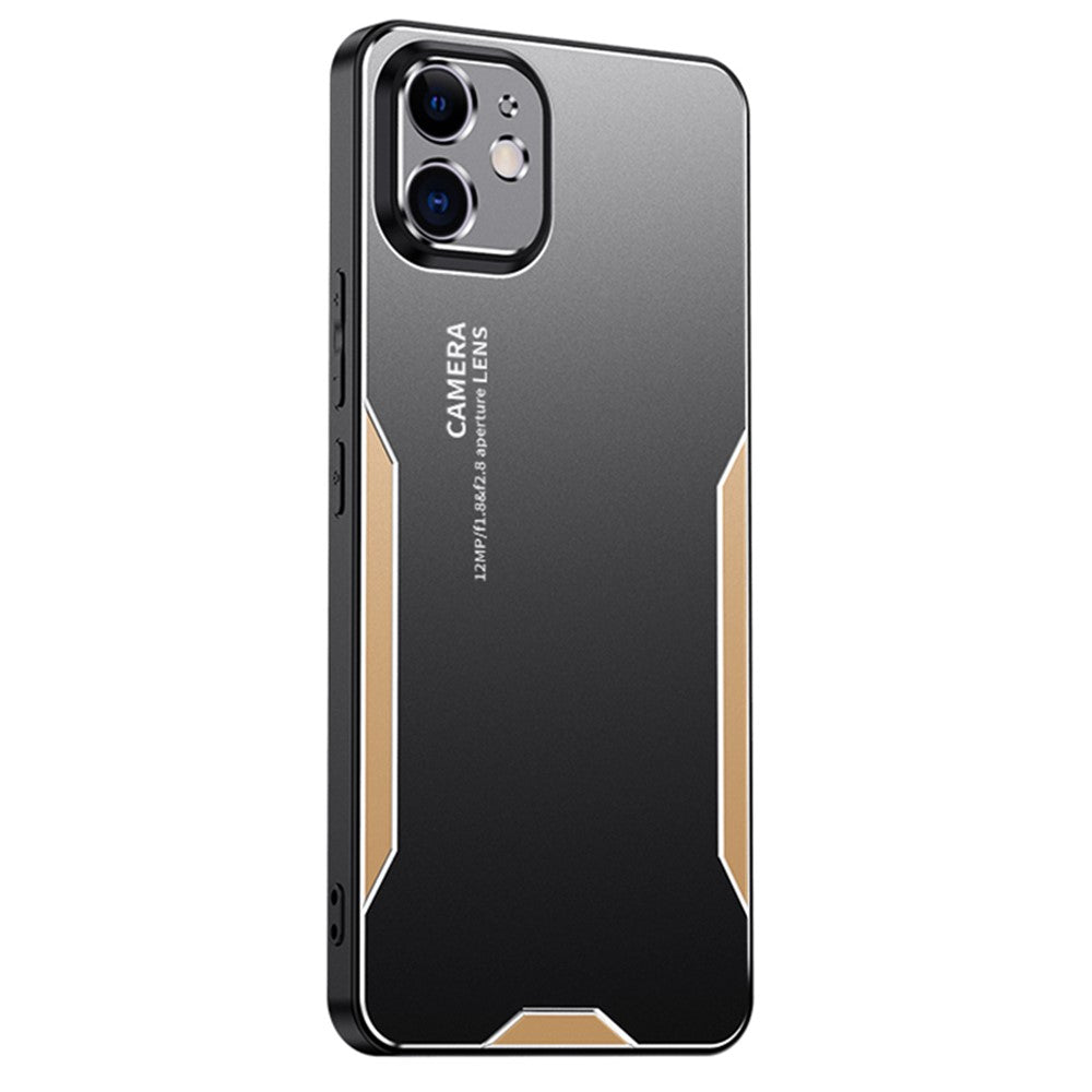 For iPhone 11 Hard Shell Phone Case Anti-Fingerprint Matte Aluminum Alloy Cover