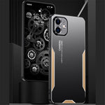 Til iPhone 11 Hard Shell Telefoncover Anti-fingeraftryk Mat Aluminiumslegeringscover