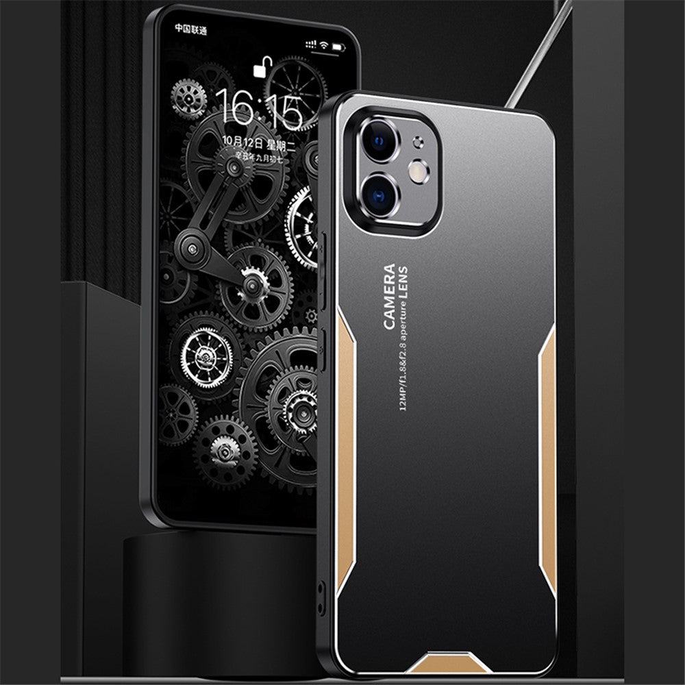 Til iPhone 11 Hard Shell Telefoncover Anti-fingeraftryk Mat Aluminiumslegeringscover