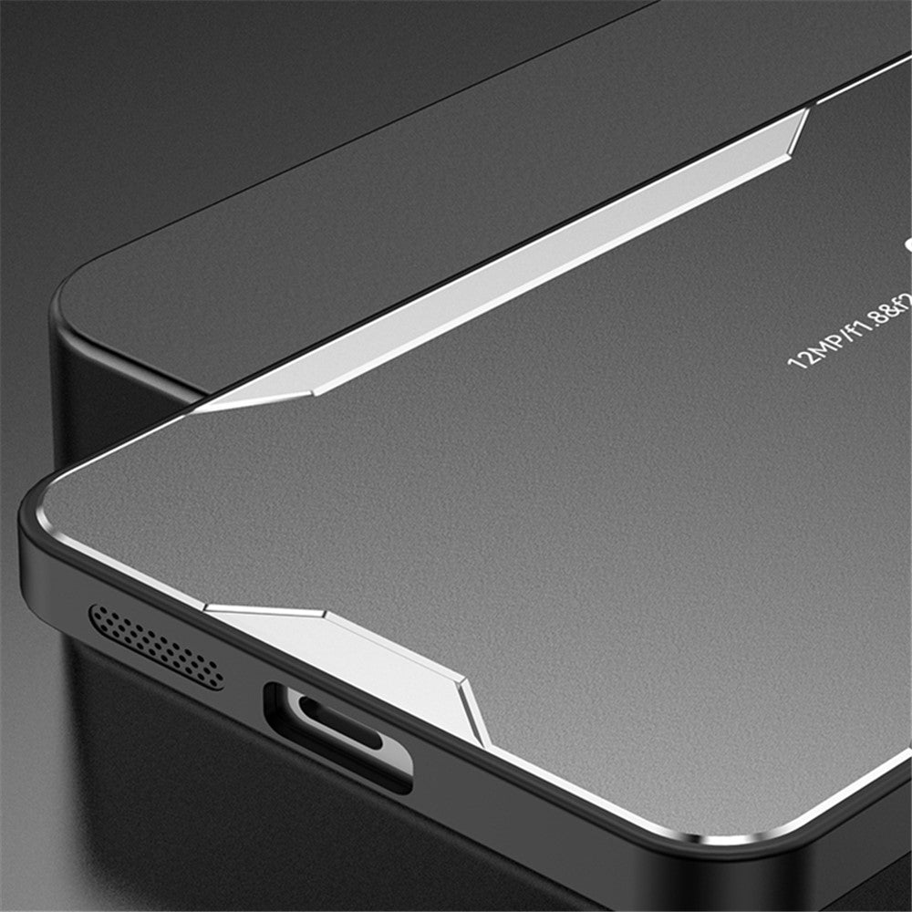 Til iPhone 11 Hard Shell Telefoncover Anti-fingeraftryk Mat Aluminiumslegeringscover