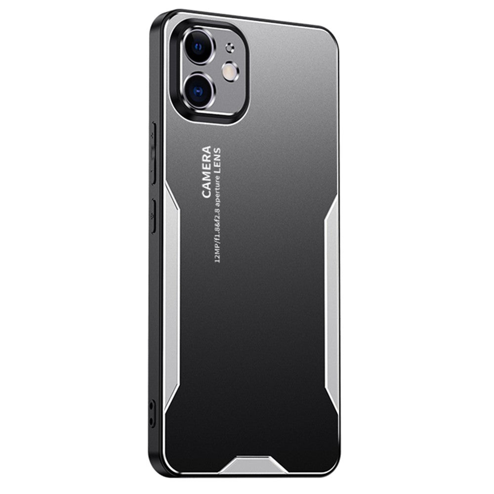 Til iPhone 11 Hard Shell Telefoncover Anti-fingeraftryk Mat Aluminiumslegeringscover
