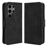 For Samsung Galaxy S24 Ultra Leather Case Multiple Card Slots Wallet Phone Cover