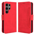 For Samsung Galaxy S24 Ultra Leather Case Multiple Card Slots Wallet Phone Cover