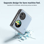 ABEEL För Huawei Pocket 2 mobilskal Ekologiskt Läder + Hårt PC Skyddsfodral