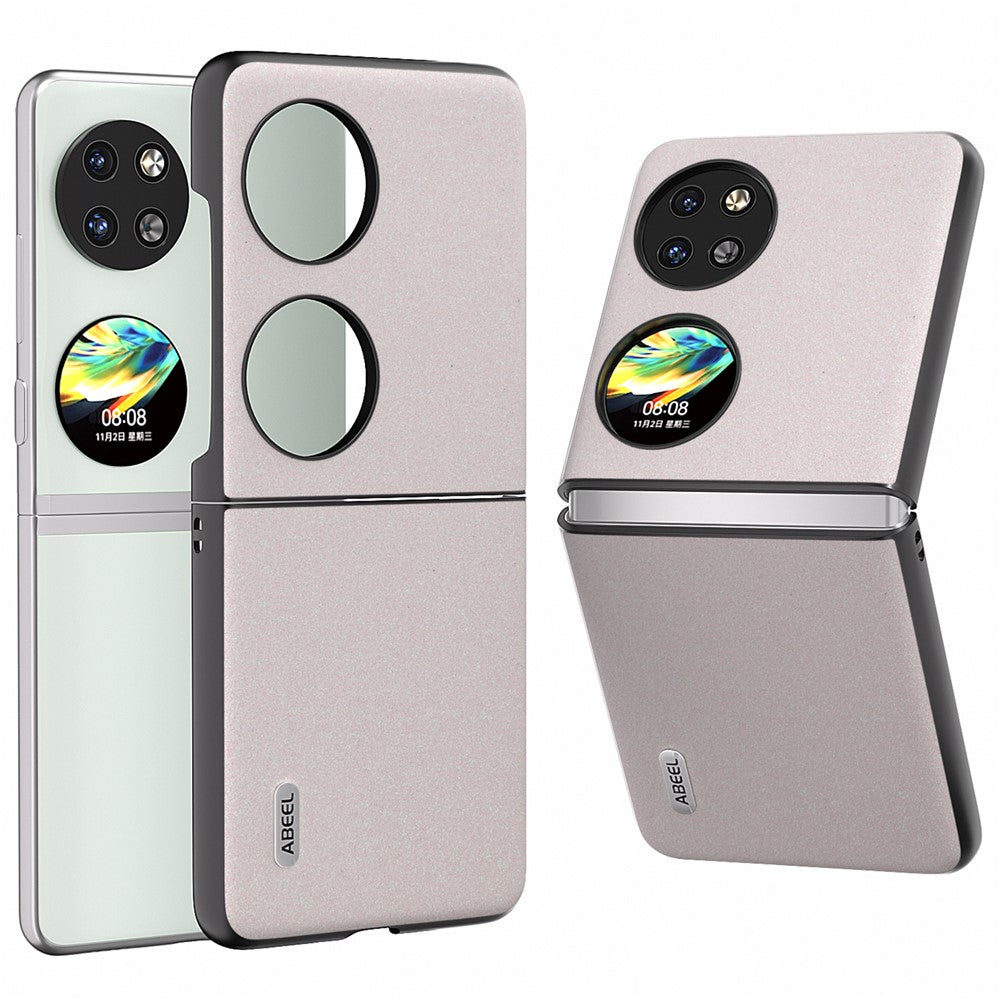 ABEEL For Huawei Pocket 2 Glitter Phone Case Slim PU Leather + Hard PC Protective Cover