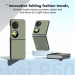 ABEEL For Huawei Pocket 2 Phone Case Carbon Fiber Texture Anti-Scratch