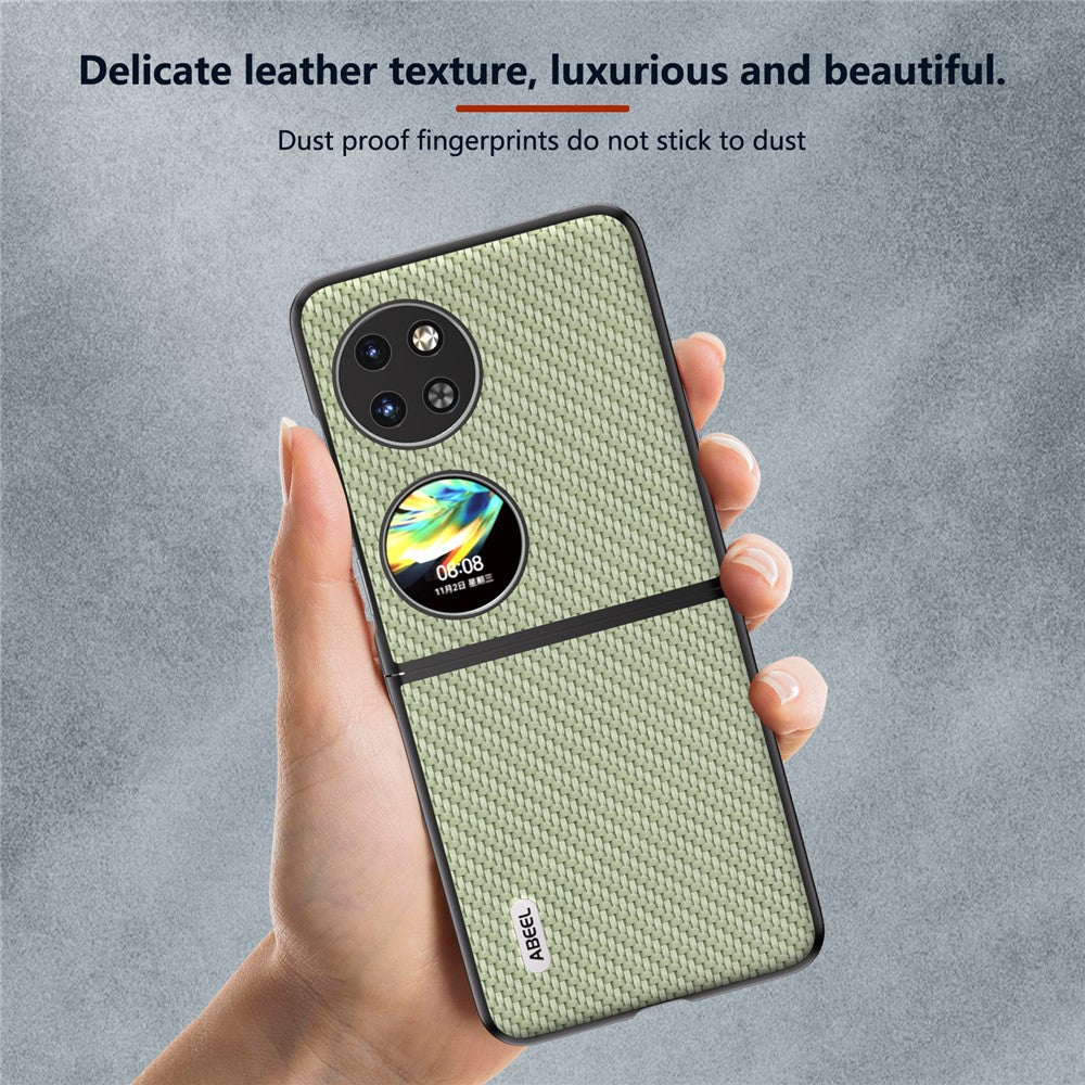 ABEEL For Huawei Pocket 2 Phone Case Carbon Fiber Texture Anti-Scratch