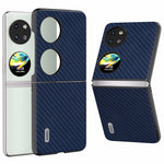 ABEEL For Huawei Pocket 2 Phone Case Carbon Fiber Texture Anti-Scratch