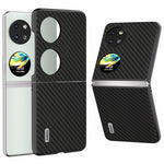 ABEEL For Huawei Pocket 2 Phone Case Carbon Fiber Texture Anti-Scratch