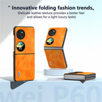 ABEEL For Huawei Pocket 2 Phone Case Hard PC+PU Leather Litchi Texture Cover