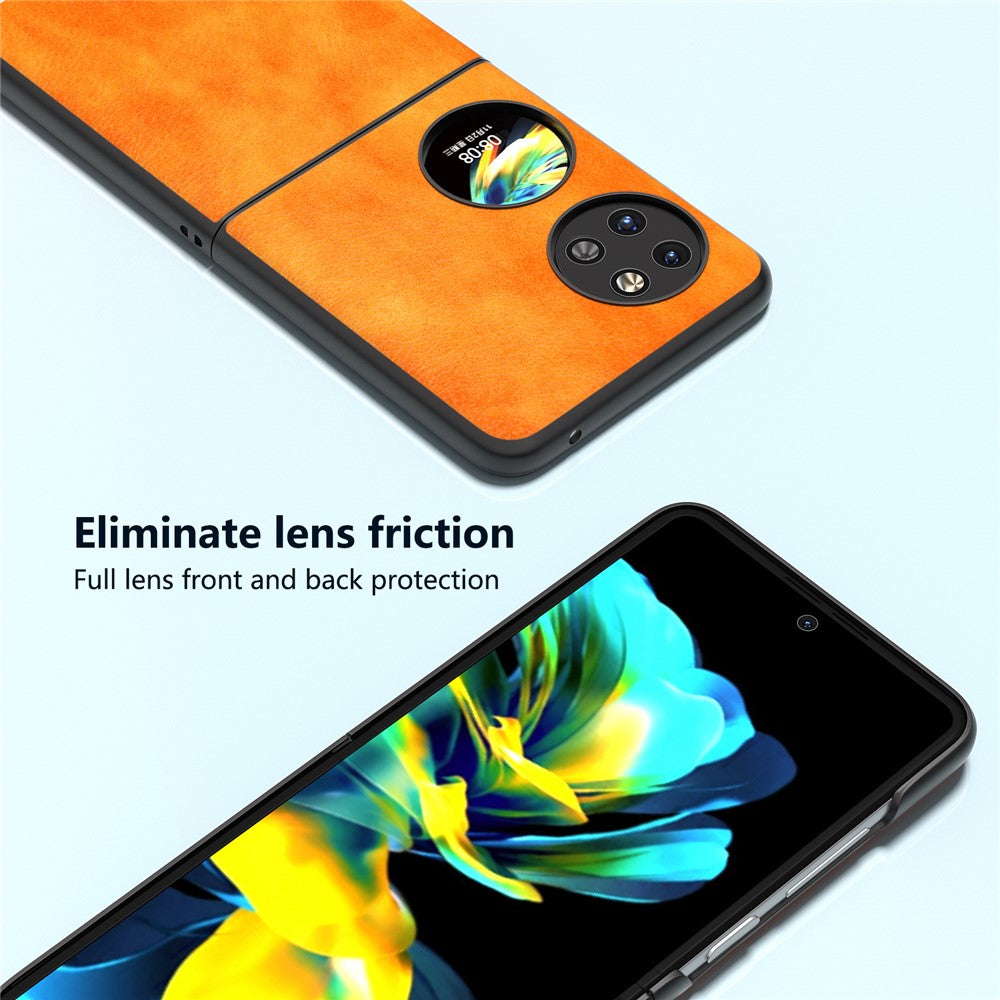 ABEEL For Huawei Pocket 2 Phone Case Hard PC+PU Leather Litchi Texture Cover