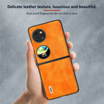 ABEEL For Huawei Pocket 2 Phone Case Hard PC+PU Leather Litchi Texture Cover