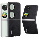ABEEL For Huawei Pocket 2 Phone Case Hard PC+PU Leather Litchi Texture Cover