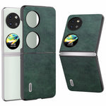 ABEEL For Huawei Pocket 2 Phone Case Hard PC+PU Leather Litchi Texture Cover