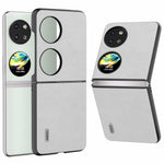 ABEEL For Huawei Pocket 2 Phone Case Hard PC+PU Leather Litchi Texture Cover