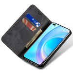 For Honor X8b 4G Cover Læder Folio Wallet Telefoncover Jeans Stof Tekstur