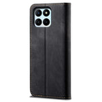 For Honor X8b 4G Cover Læder Folio Wallet Telefoncover Jeans Stof Tekstur