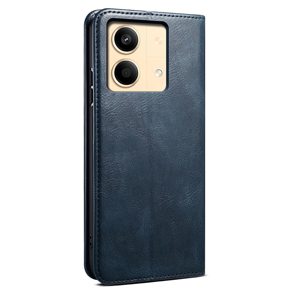 For Xiaomi Redmi Note 13R Pro 5G PU Leather Wallet Phone Case Magnetic Protect Cover