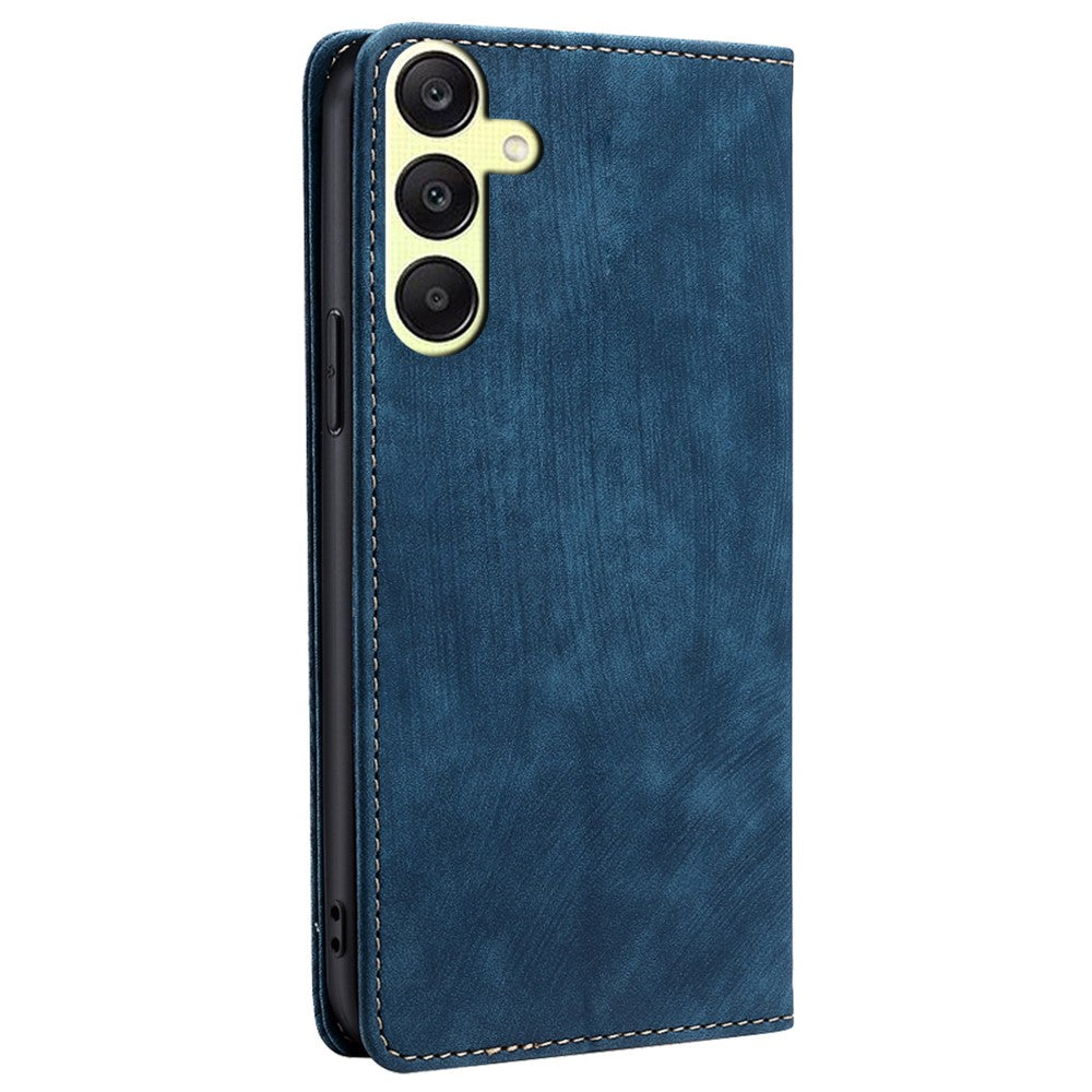 For Samsung Galaxy A25 5G (Global) (161.0 x 76.5 x 8.3mm) Case RFID Blocking PU Leather+TPU Wallet Phone Cover
