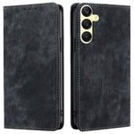 For Samsung Galaxy A25 5G (Global) (161.0 x 76.5 x 8.3mm) Case RFID Blocking PU Leather+TPU Wallet Phone Cover