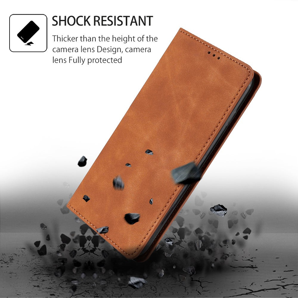 For Samsung Galaxy A15 5G / 4G Case PU Leather Stand Mobile Phone Cover with Card Slots
