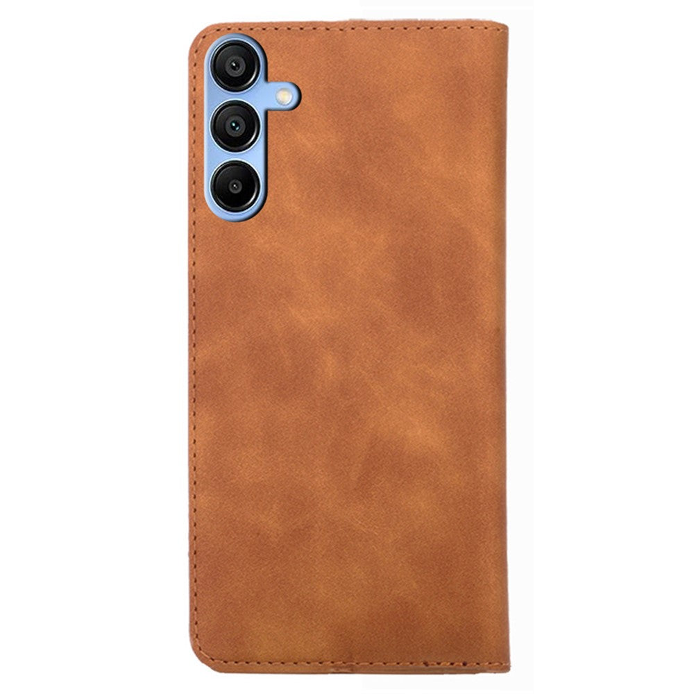 For Samsung Galaxy A15 5G / 4G Case PU Leather Stand Mobile Phone Cover with Card Slots